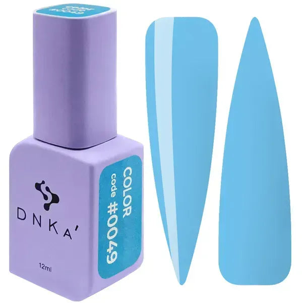 COLOR GEL POLISH "DNKa", 12 ml #0049