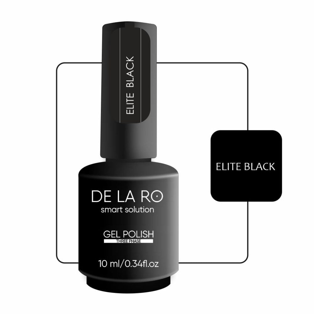 Classic Elite Black (ultra black) - 10ml DE LA RO