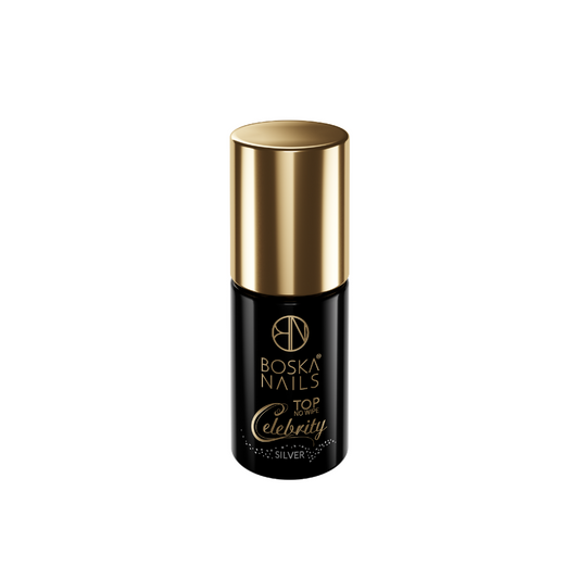 Top Coat Celebrity Silver No Wipe - 6ml