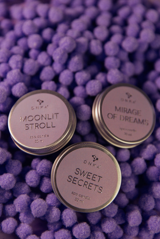 Vela de masaje para manos. Dnka