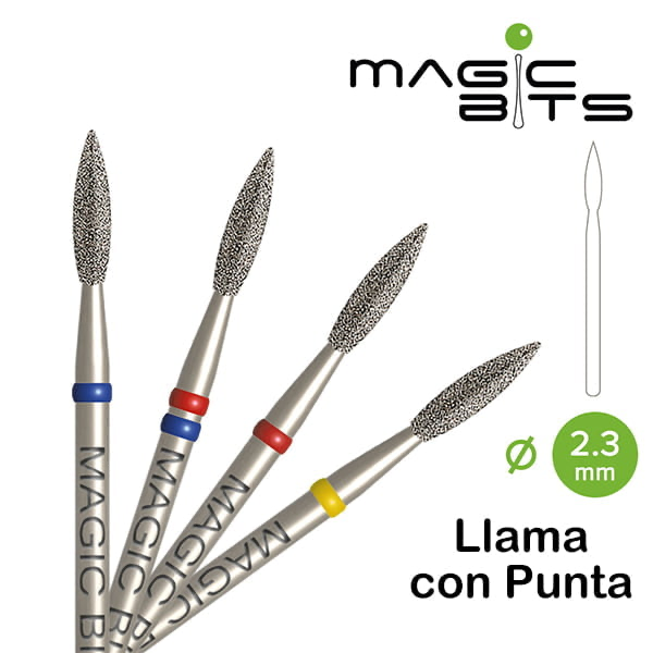 Biotech Fresa Diamante Llama Con Punta 2.3 mm