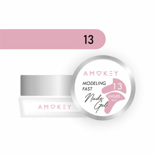 Gel modelador monofásico Fast Nude Gel 13– 15g AMOKEY