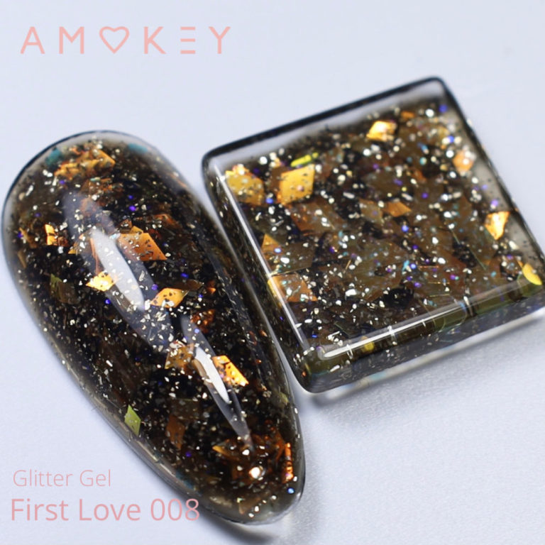 GLITTER GEL  FIRST LOVE 008 - AMOKEY