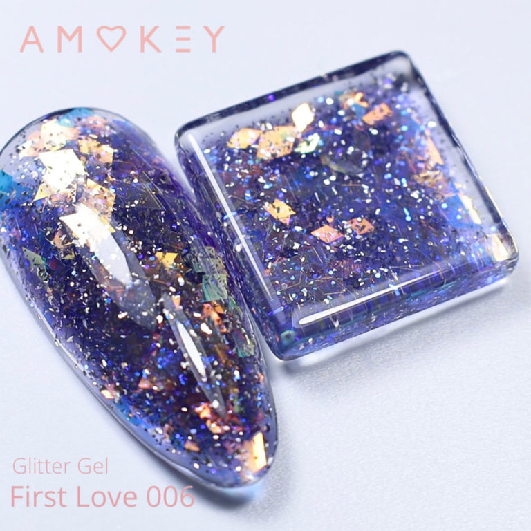 GLITTER GEL  FIRST LOVE 006 - AMOKEY