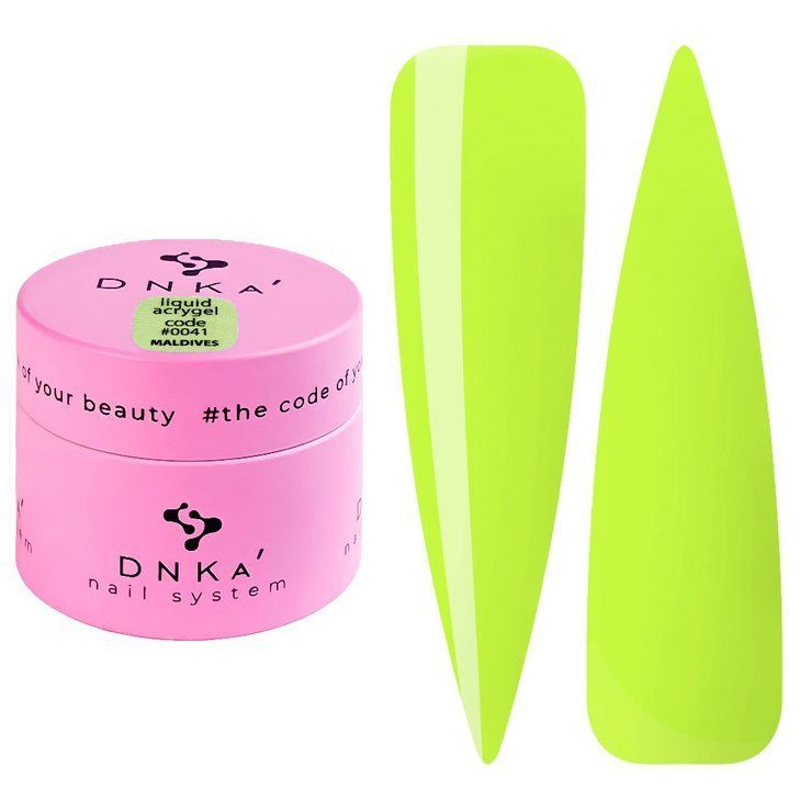 DNKa' LIQUID ACRYGEL, 15ml (in jar)  #0041 MALDIVES