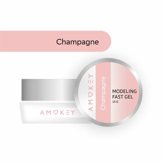 Gel modelador monofásico Fast Gel Champagne – 15g AMOKEY