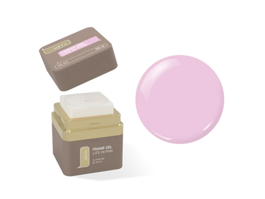 Frame Gel Life in Pink, 30ml HEYLOVE