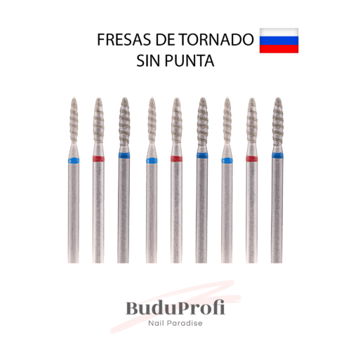 Fresa Diamante Tornado sin Punta roja KMIZ