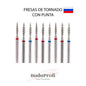 Fresa Diamante Tornado con Punta. - 18, Azul KMIZ
