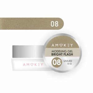 Gel modelador monofásico Bright Flash 08 - 15 g DE LA RO