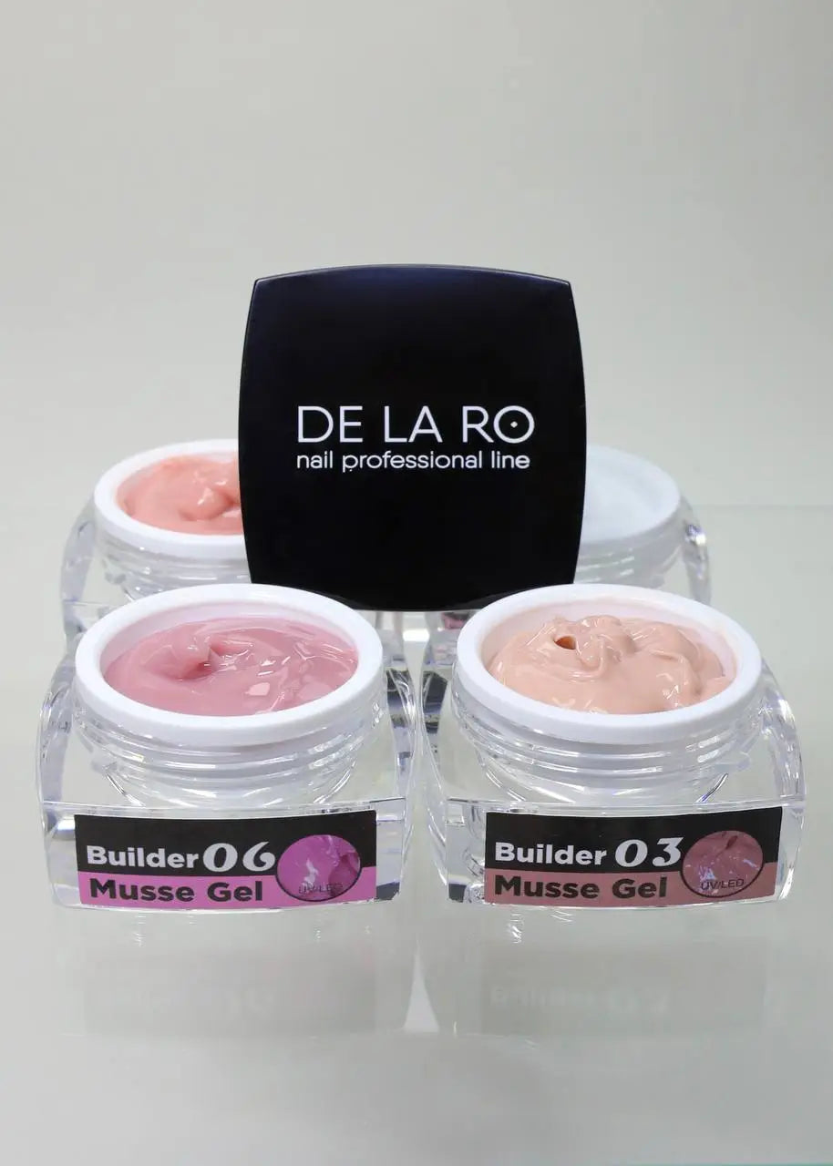 Gel de construcción Builder Musse Gel 02 – 30g DELARO